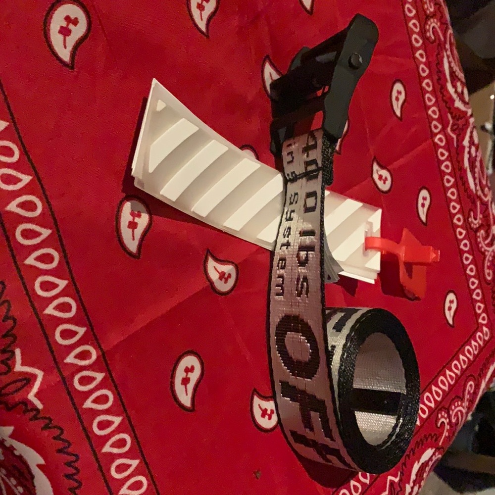 Off white belt